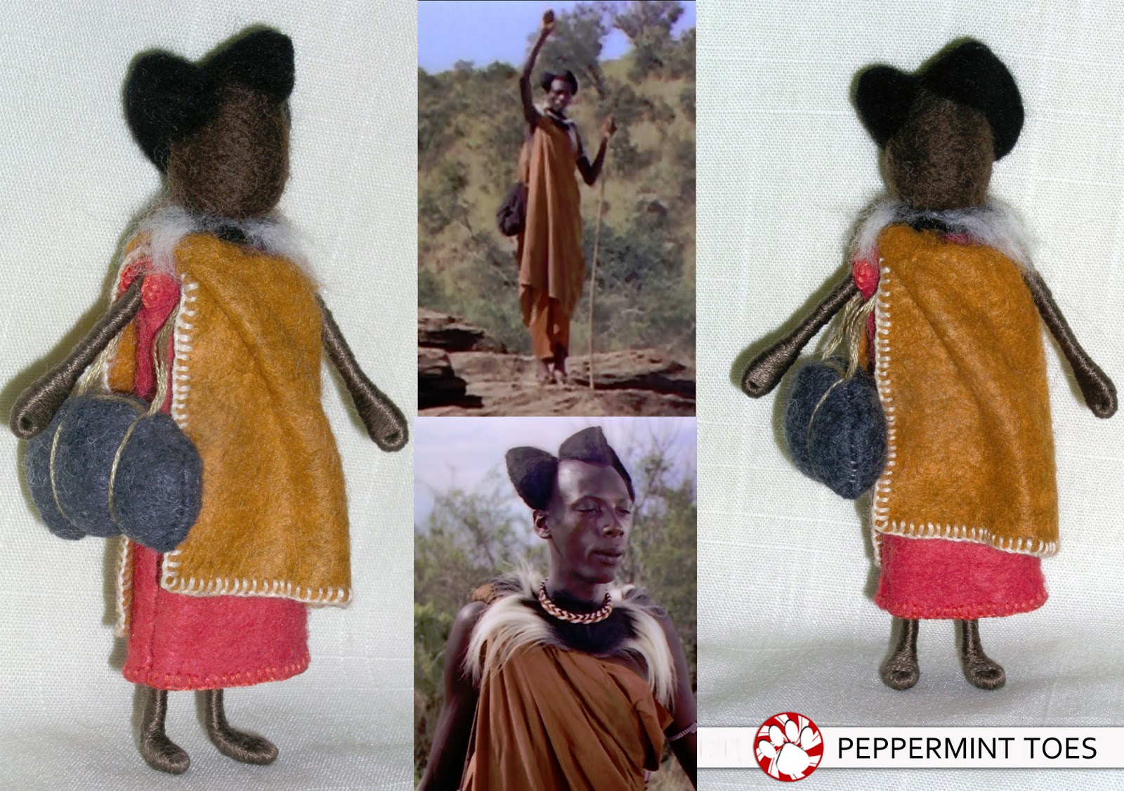 King of the Watusi MINIKIN Doll...